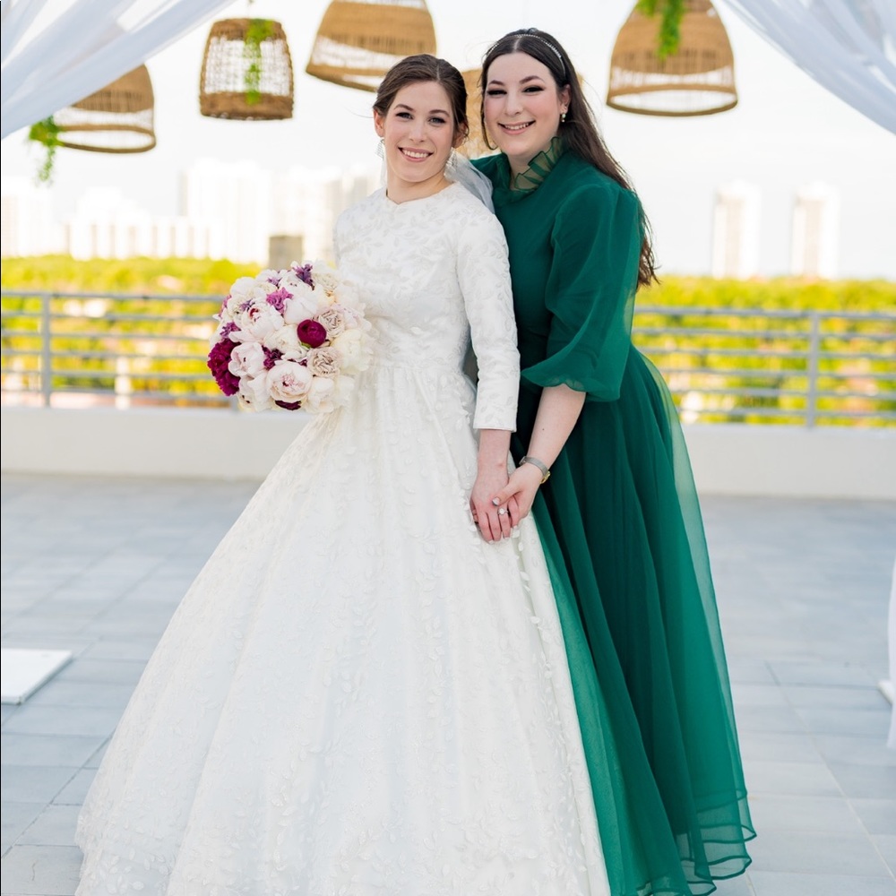 Gorgeous green gown